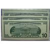 Image 2 : SET OF 10 CONSECUTIVE SERIAL NUMBERS STAR NOTES 1999