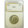Image 1 : 1936 Lynchburg Half $ Commem, PCI MS65, Flashy  white from an original roll!