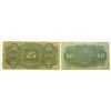 Image 2 : Fractional currency 4th issue:   25 cent G--10ct  VG/F