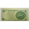 Image 2 : Fractional currency 4th issue:   50ct Stanton  CU63 miscut