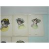 Image 3 : LOT 4 VINTAGE POSTCARD WOMEN H LAPRAIK BALL