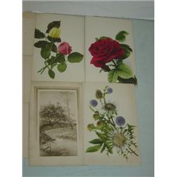 LOT 22 VINTAGE CHRISTMAS POSTCARDS