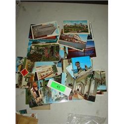 LOT 110 VINTAGE POSTCARDS SCENIC SOUVENIR