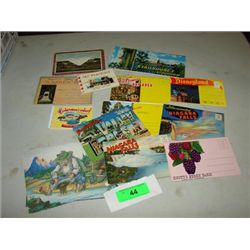 LOT VINTAGE SOUVENIR PHOTO CARDS POSTCARDS