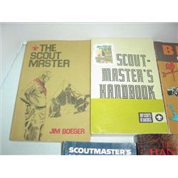 LOT 7 VINTAGE BSA HANDBOOKS BOY SCOUT SCOUTMASTER