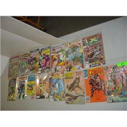 LOT 14 VINTAGE COMIC BOOKS DC MARVEL CLASSICS