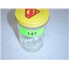 Image 2 : VINTAGE SUPERMAN PEANUT BUTTER GLASS JAR