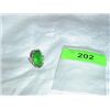 Image 1 : RING LOOKS LIKE GREEN CITRINE READS 925 ON RING