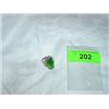 Image 2 : RING LOOKS LIKE GREEN CITRINE READS 925 ON RING