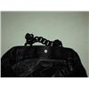 Image 2 : BLACK LEATHER PURSE SIGNED CHANEL