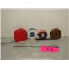 Image 3 : LOT 4 VINTAGE RULES MEASURING TAPE CELLULOID