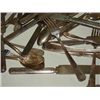 Image 2 : JACKPOT LOT FLATWARE SILVER PLATE NICKEL SILVER