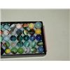 Image 2 : LOT 50 MARBLES MIXED BRAND CATS EYE VITRO PELTIER
