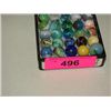 Image 4 : LOT 50 MARBLES MIXED BRAND CATS EYE VITRO PELTIER