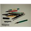 Image 2 : LOT 10 VINTAGE FOUNTAIN PENS ADVERTISING PENCILS
