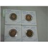 Image 1 : LOT 4 INDIAN HEAD PENNY CENT US CURRENCY