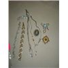Image 1 : LOT 8 VINTAGE FASHION JEWELRY CORO CZ NECKLACE