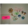 Image 1 : LOT 6 VINTAGE FASHION JEWELRY EARRINGS SARAH COV