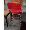 Image 2 : VINTAGE RETRO 1950S KITCHEN STEP STOOL ART DECO