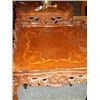 Image 2 : ORNATE MAHOGANY INLAYED EMPIRE END TABLE