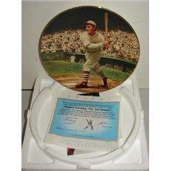 DELPHI BRADFORD EXCHANGE ROGERS HORNSBY PLATE