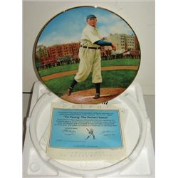 DELPHI BRADFORD EXCHANGE CY YOUNG PLATE