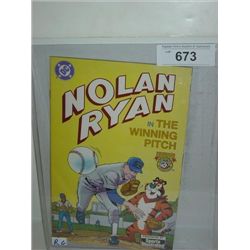 DC COMICS NOLAN RYAN THE WINNING PITCH COMIC BOOK
