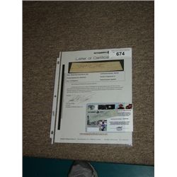 GEORGE H RUTH CUT SIGNATURE ON CHECK