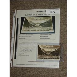 LOU GEHRIG SIGNED AUTOGRAPHED PHOTO