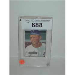 BOWMAN #232 NELSON FOX BASEBALL PICTURE CARD