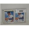 Image 1 : LOT 2 UPPER DECK #734 NOLAN RYAN BASEBALL CARDS