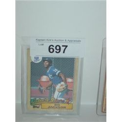 TOPPS #170 BO JACKSON BASEBALL CARD ROYALS