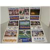 Image 1 : LOT 9 BASEBALL CHICAGO CUBS SCORECARDS 1980S 1990S