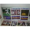 Image 6 : LOT 9 BASEBALL CHICAGO CUBS SCORECARDS 1980S 1990S