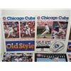 Image 7 : LOT 9 BASEBALL CHICAGO CUBS SCORECARDS 1980S 1990S