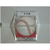 Image 1 : RAWLINGS BASEBALL BILLY HATCHER AUTOGRAPH