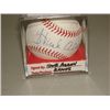 Image 1 : HANK AARON AUTOGRAPHED BASEBALL BRAVES