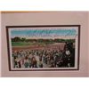 Image 2 : BABE RUTH LOU GEHRIG SIGNED POSTCARD WITH PRINT