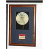 Image 3 : FRAMED BABE RUTH SIGNED REACH BASEBALL BOX & PRINT