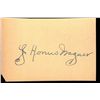 Image 1 : HONUS WAGNER CUT SIGNATURE AUTOGRAPH