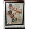 Image 1 : FRAMED STAN MUSIAL MLB PRINT COLLAGE THEME
