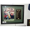 Image 1 : BRETT FAVRE AUTOGRAPHED 1996 MVP PRINT STATS