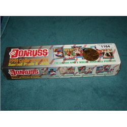 UNOPENED DONRUSS 1991 COLLECTORS SET BASEBALL CARD