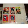 Image 1 : LOT 5 1950S FOOTBALL CARDS TOPPS BOWMAN ROOKIE