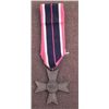 Image 1 : WWII NAZI WAR MERIT CROSS WITH FULL RIBBON ORIG/MALTESE