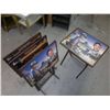 Image 1 : John Wayne Tray Tables  made by The Bradford Exchange