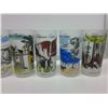 Image 3 : Set of 8 Drinking glasses, with California scenes  H 5.5in