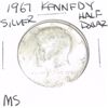 Image 1 : 1967 Kennedy SILVER Half Dollar *RARE MS GRADE - PLEASE LOOK AT PICTURE TO DETERMINE GRADE - NICE CO