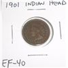 Image 1 : 1901 Indian Head Penny *EXTRA FINE-40 GRADE*!!
