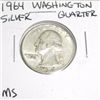 1964 SILVER Washington Quarter *RARE MS HIGH GRADE*!!